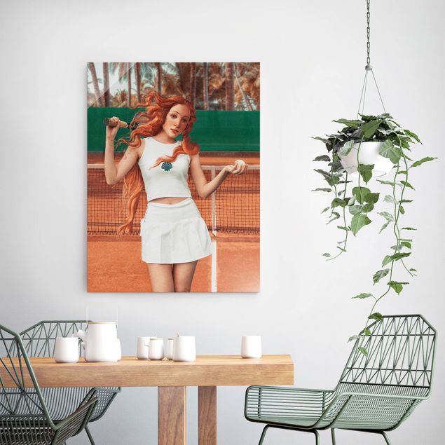Wandbilder Portrait Tennis Venus