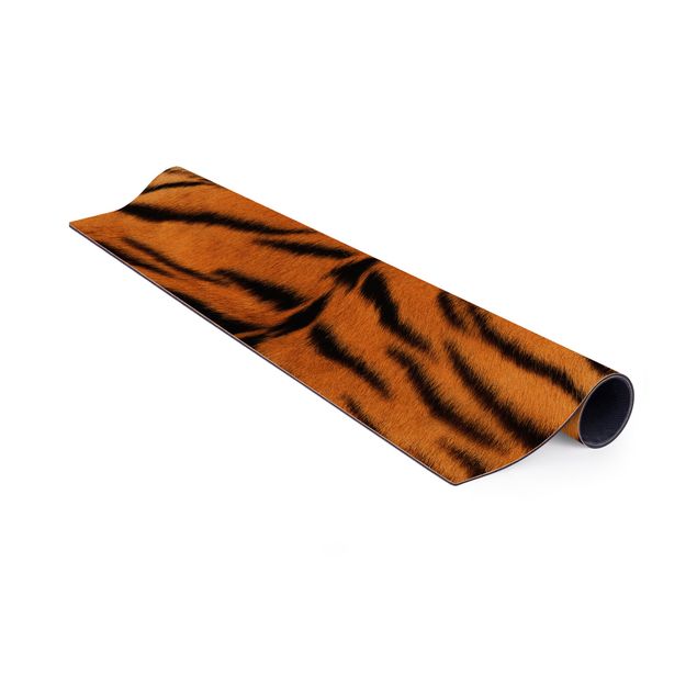 Teppich braun Tigerfell