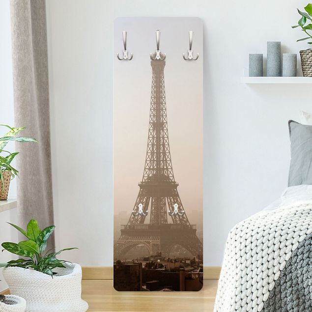Garderobenpaneel Vintage Tour Eiffel