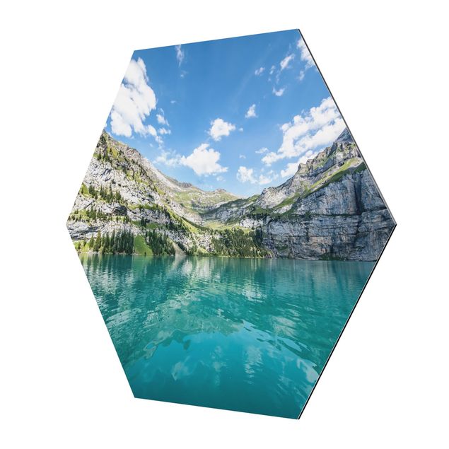 Wandbilder Natur Traumhafter Bergsee