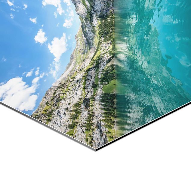 Wandbilder Modern Traumhafter Bergsee