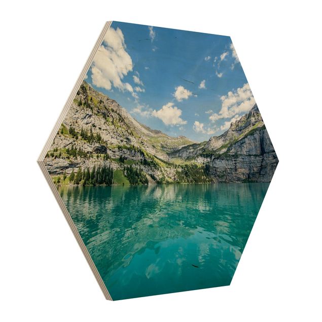 Wandbilder Landschaften Traumhafter Bergsee