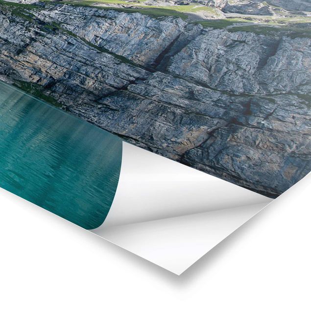 Poster Naturbilder Traumhafter Bergsee