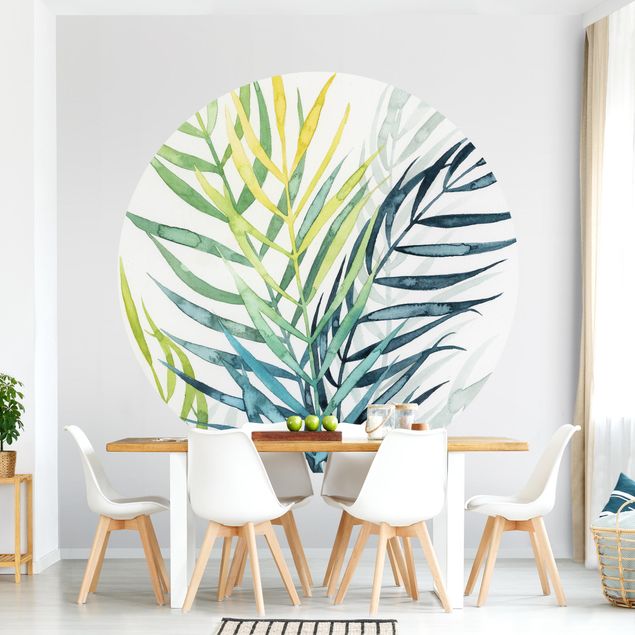 Küche Dekoration Tropisches Blattwerk - Palme