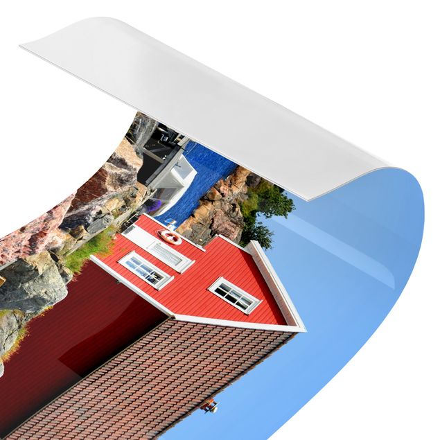 Küchenrückwand Folie selbstklebend Urlaub in Norwegen