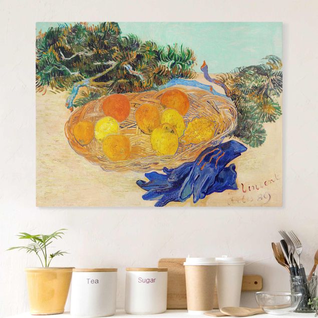 Küche Dekoration Van Gogh - Stillleben mit Orangen