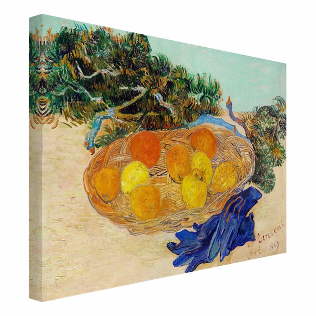 Wandbilder Modern Van Gogh - Stillleben mit Orangen
