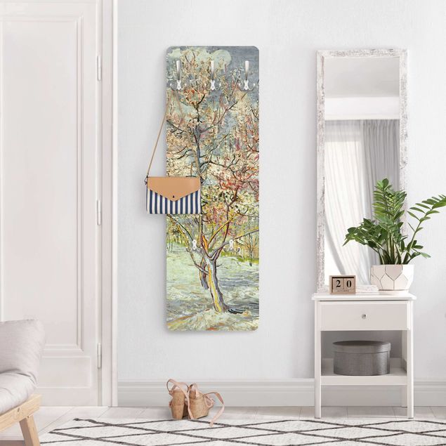 Kunststil Post Impressionismus Vincent van Gogh - Blühende Pfirsichbäume