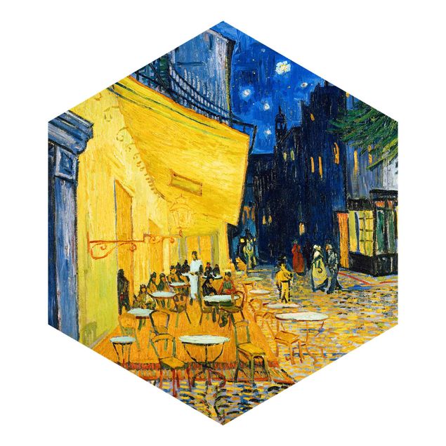 Fototapete modern Vincent van Gogh - Café-Terrasse in Arles