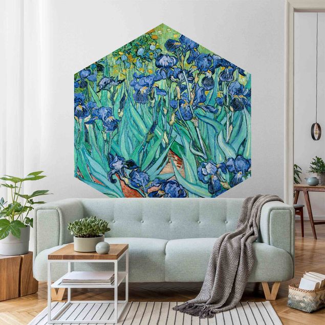 Kunststil Pointillismus Vincent van Gogh - Iris