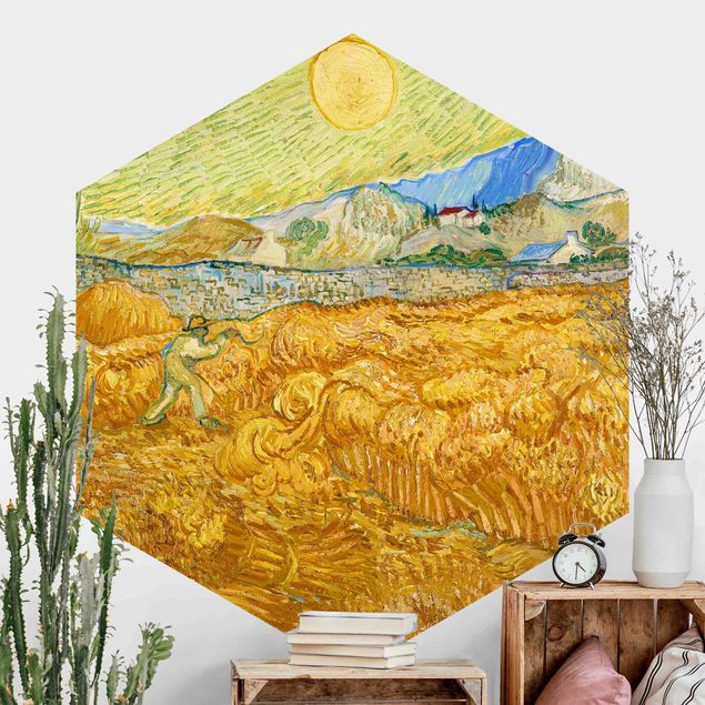 Küche Dekoration Vincent van Gogh - Kornfeld mit Schnitter
