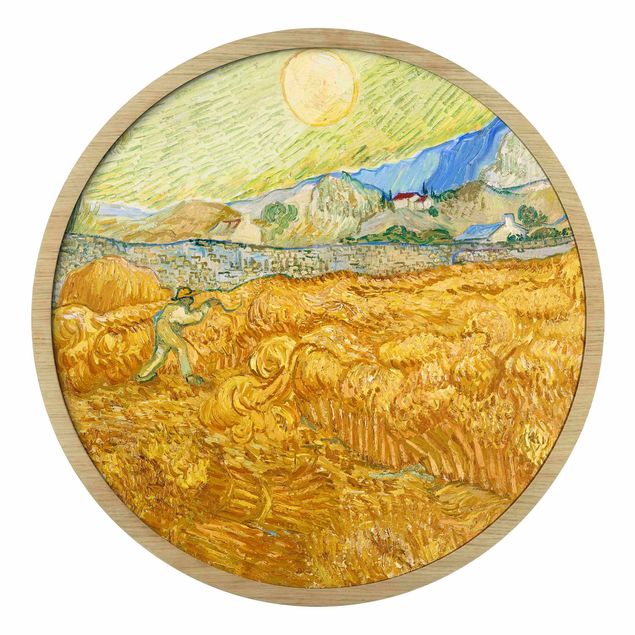 Kunststile Vincent van Gogh - Kornfeld mit Schnitter