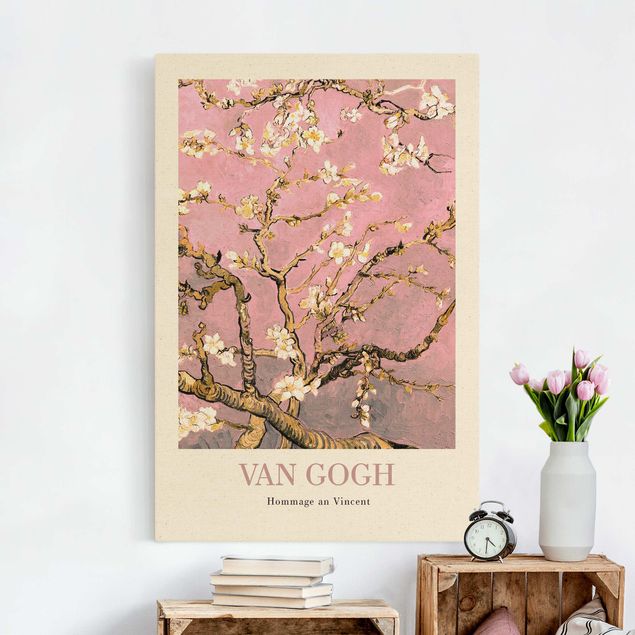 Impressionismus Bilder Vincent van Gogh - Mandelblüte in rosa - Museumsedition
