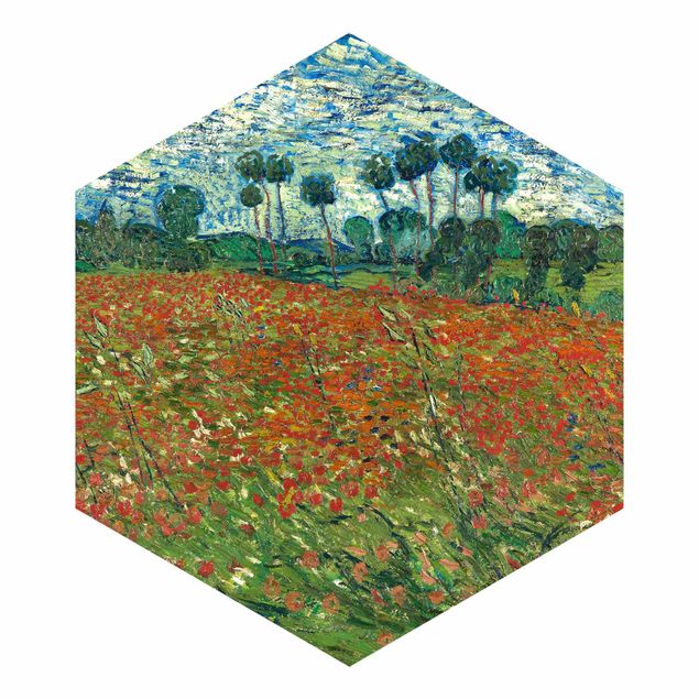 Kunststile Vincent van Gogh - Mohnfeld
