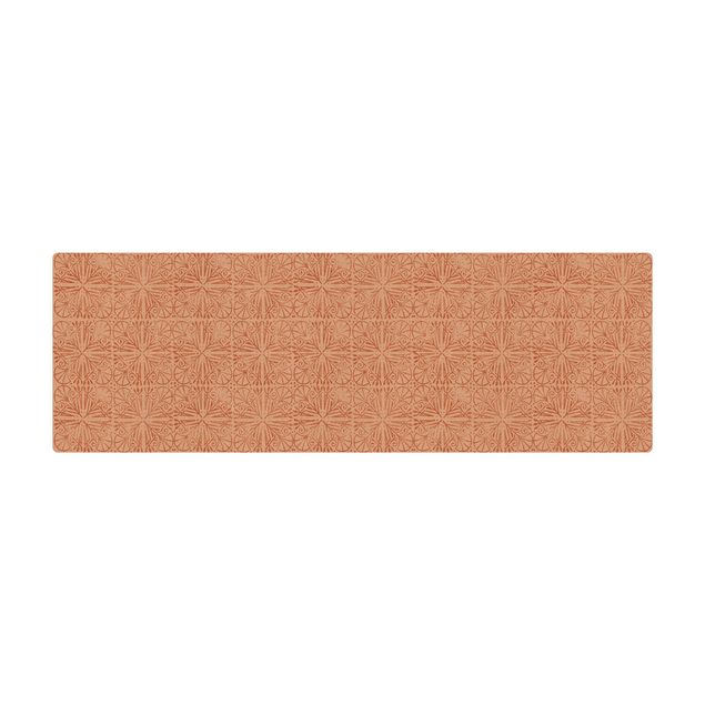 Kork-Teppich - Vintage Muster Filigranes Art Deco - Querformat 3:1