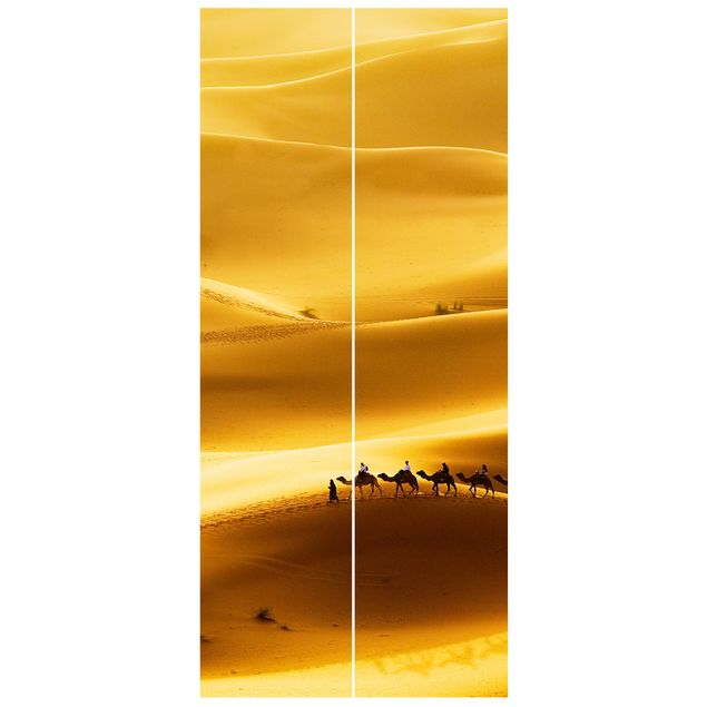 Türtapete Natur Golden Dunes