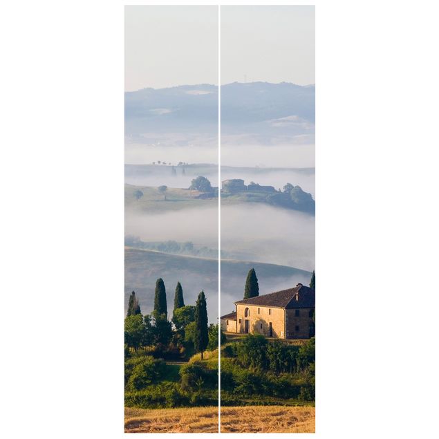 Fototapete Natur Landgut in der Toskana
