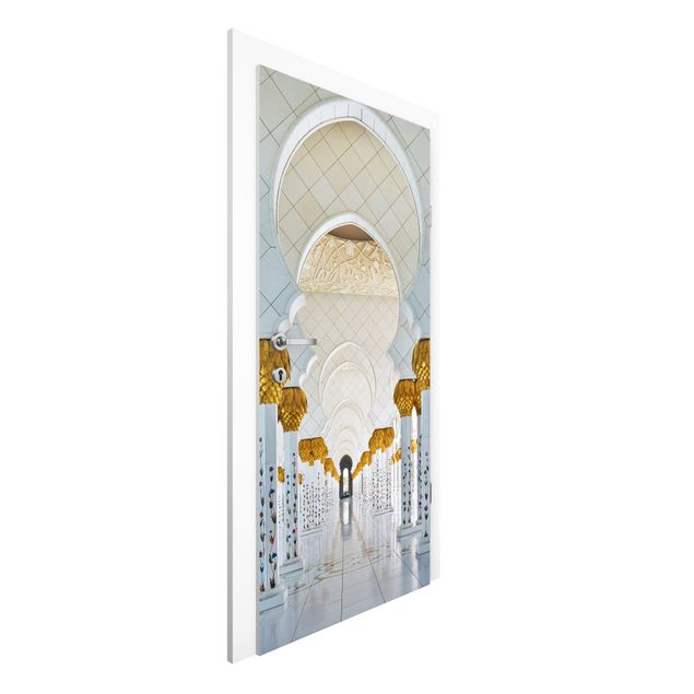 Wanddeko Küche Moschee in Abu Dhabi