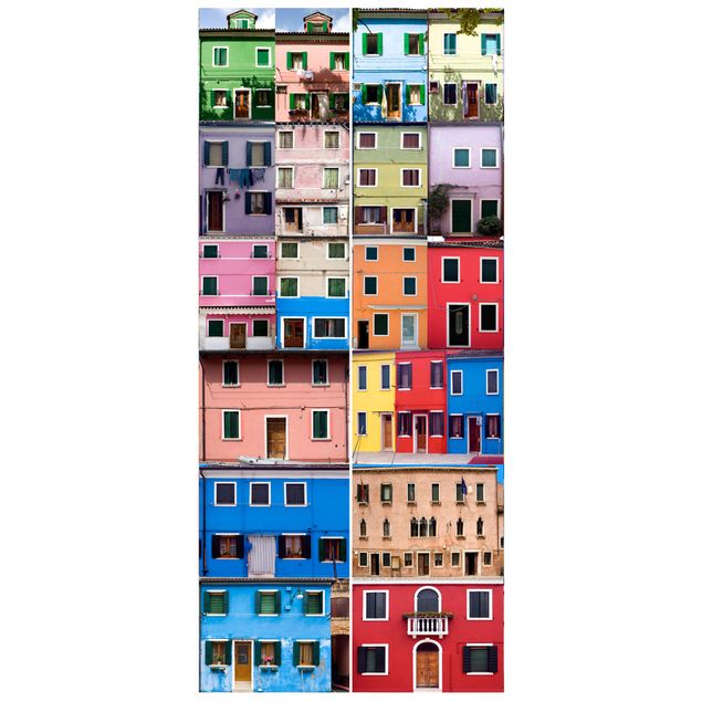 Skyline Tapete Venezianische Häuser