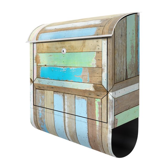 Design Briefkasten Rustic Timber