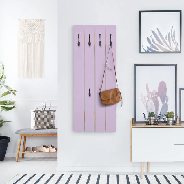 Garderobe in Holzoptik Colour Lavender