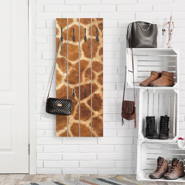 Garderobe Muster Giraffenfell