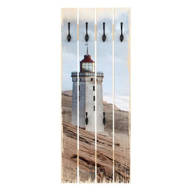 Garderobe Shabby Leuchtturm in Dänemark
