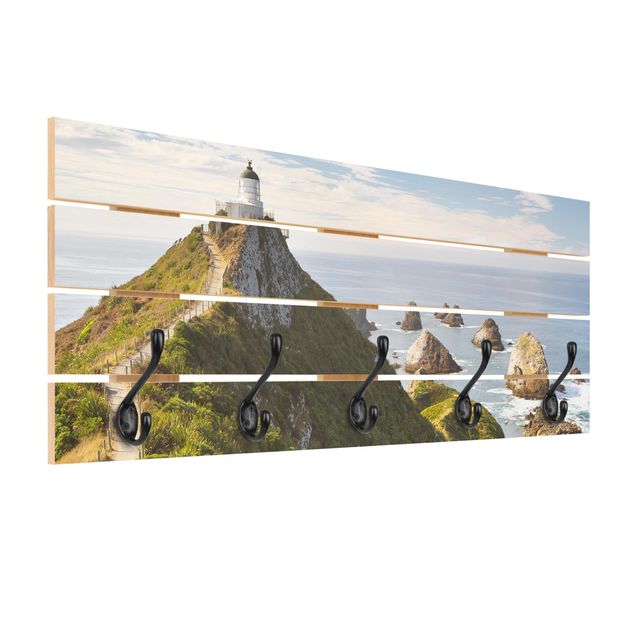 Rainer Mirau Kunstdrucke Nugget Point Leuchtturm und Meer Neuseeland