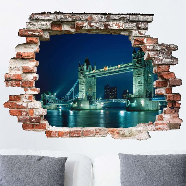 Autocolantes de parede metrópoles Tower Bridge