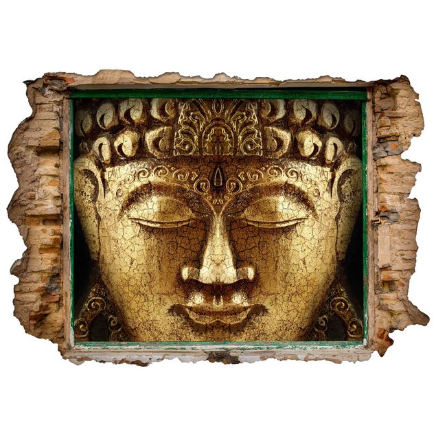 3D Wandtattoo Vintage Buddha