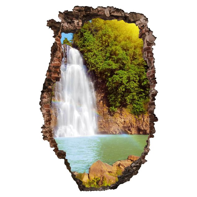 3D Wandtattoo Wasserfall Romantik