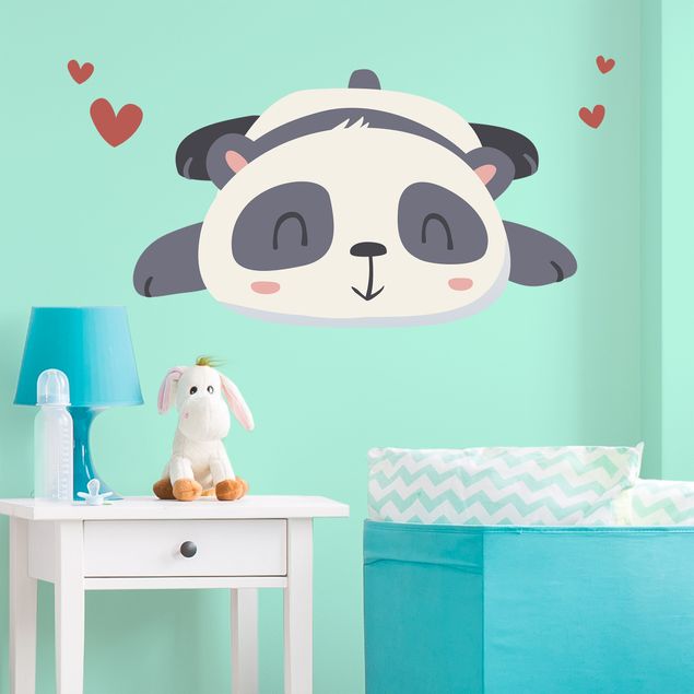 Deko Kinderzimmer Verliebter Panda