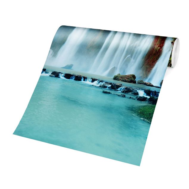 Fototapete Natur Wasserfallpanorama