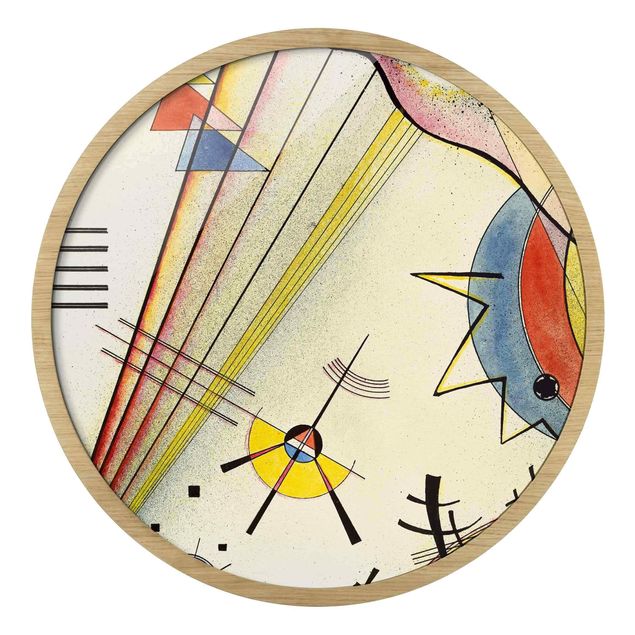 abstrakte Bilder mit Rahmen Wassily Kandinsky - Deutliche Verbindung