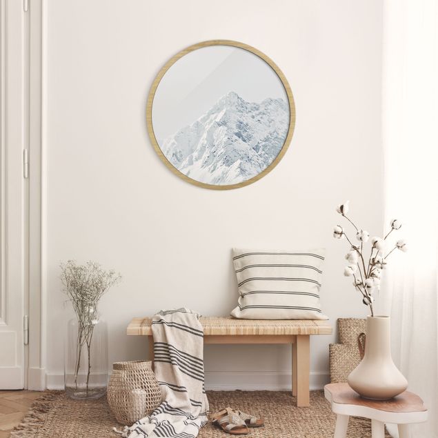 Wandbilder Landschaften Weiße Berge