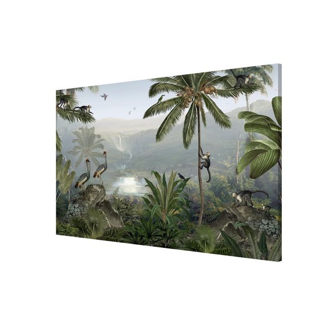 Wandbilder Dschungel Weitblick in die Tiefen des Dschungels