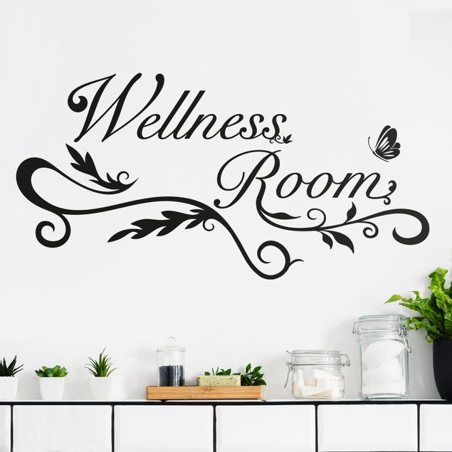 Sprüche Wandtattoo Wellness Room