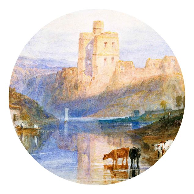 moderne Fototapete William Turner - Norham Castle