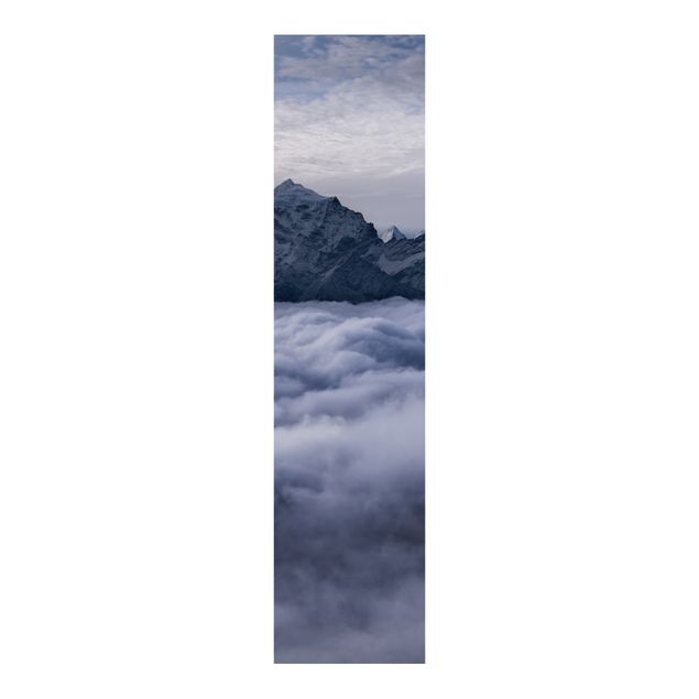 Schiebegardine Wald Wolkenmeer im Himalaya