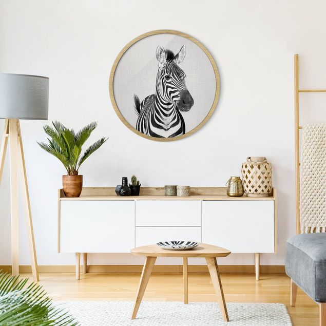 Wandbilder Zebras Zebra Zilla Schwarz Weiß