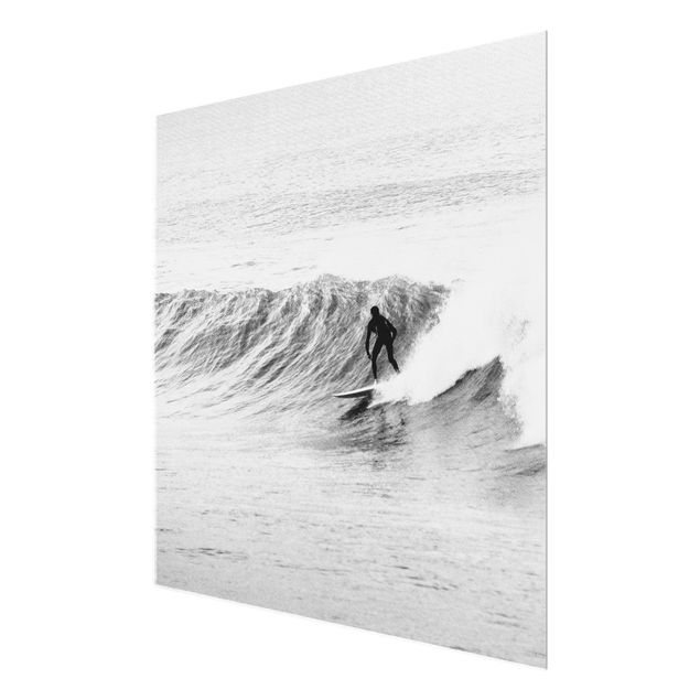 Wandbilder Glas Natur Zeit zum Surfen