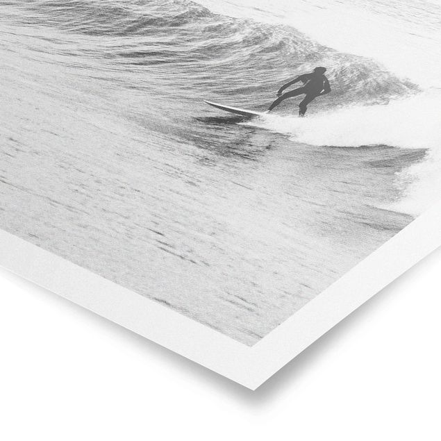 Poster Meer Zeit zum Surfen